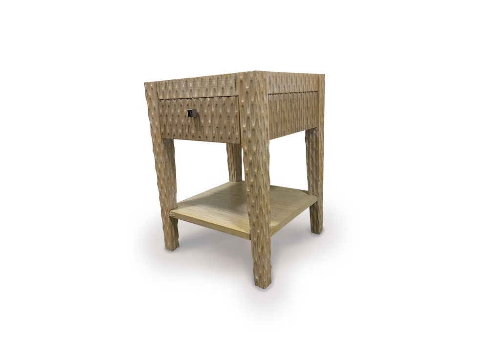 mesita madera roble